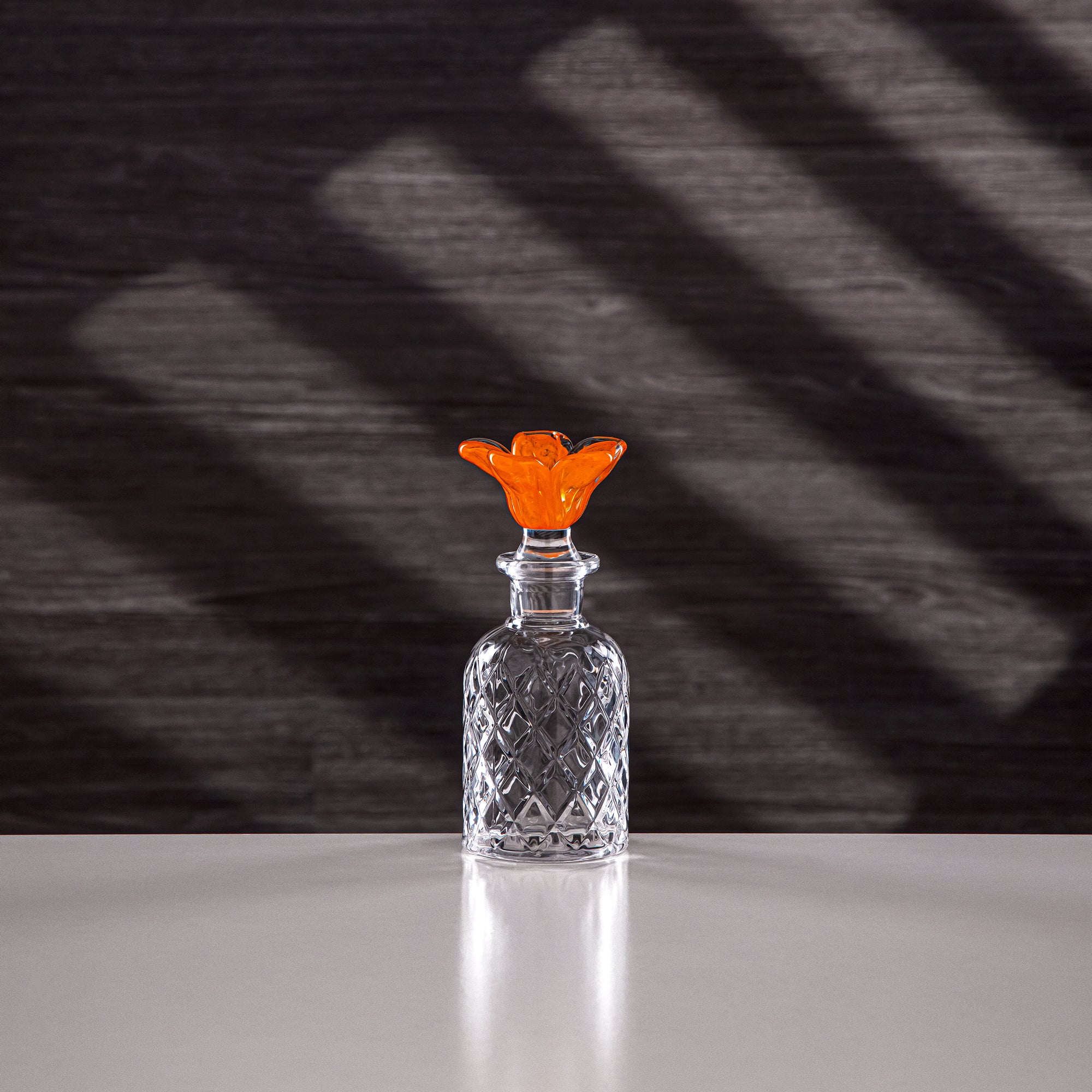 Almarjan Perfume Bottle Clear with Orange Flower