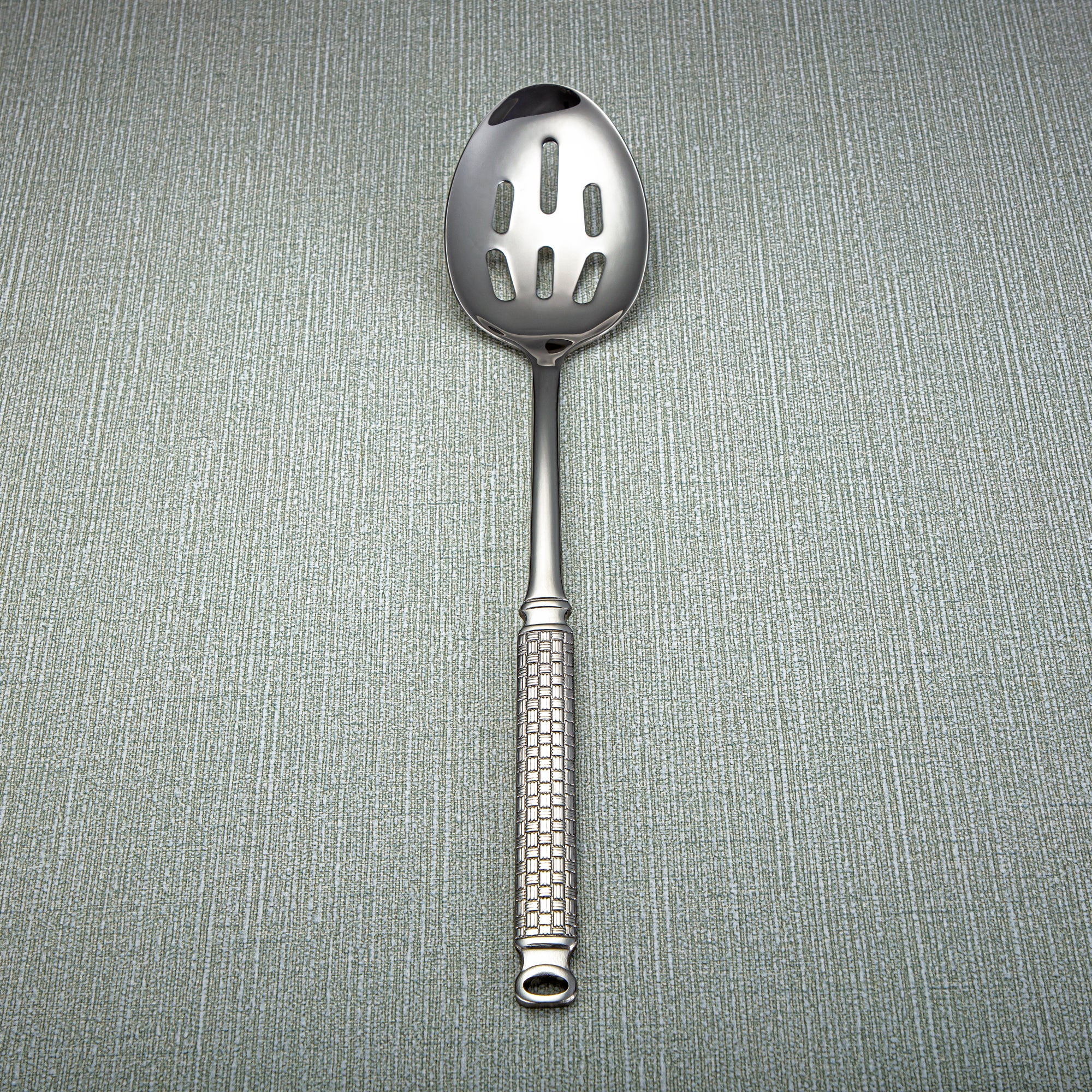 Almarjan Stainless Steel Slotted Spoon Silver - CUT0010334