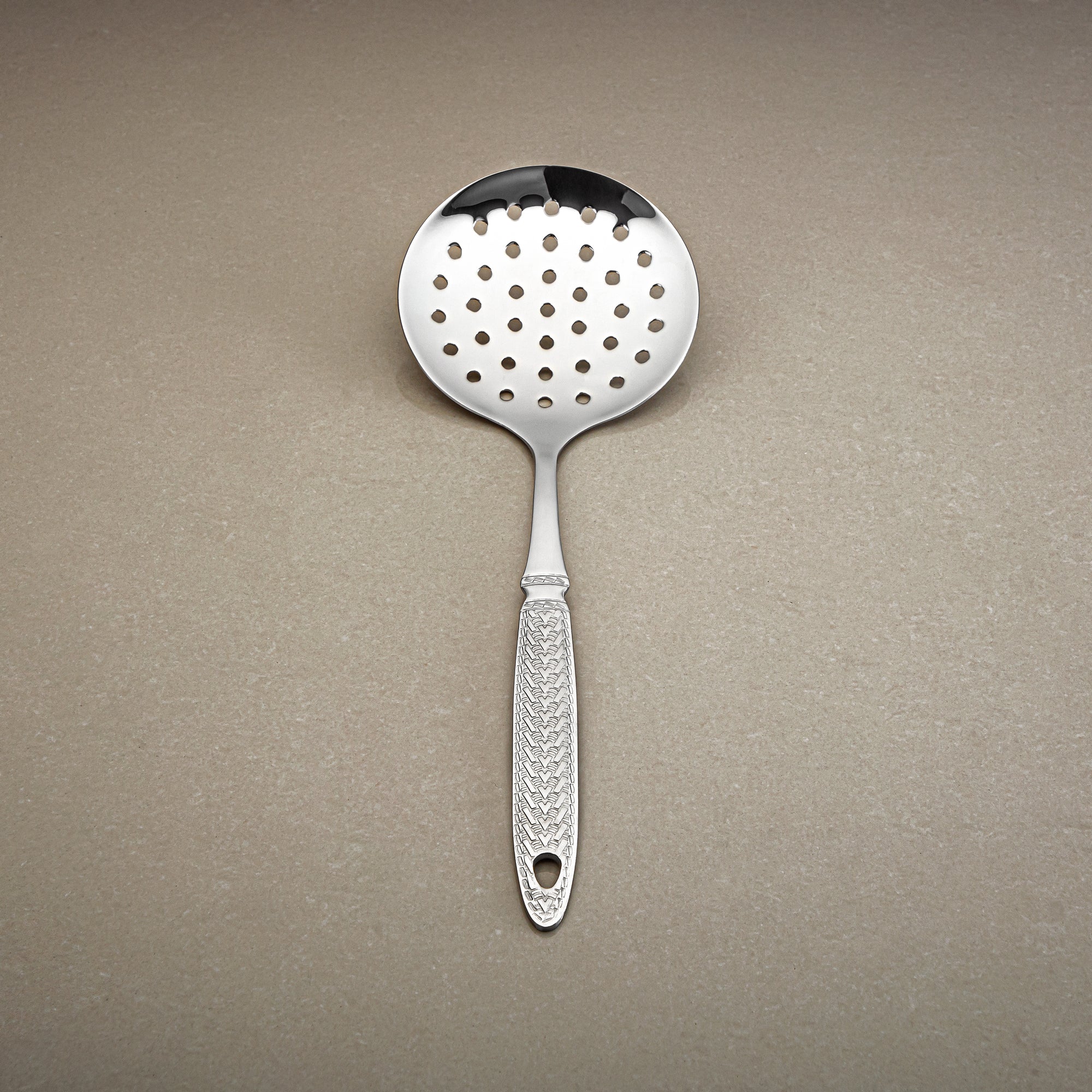 Almarjan Small Skimmer, Stainless Steel, Silver (CUT0010478) Elegant Flatware