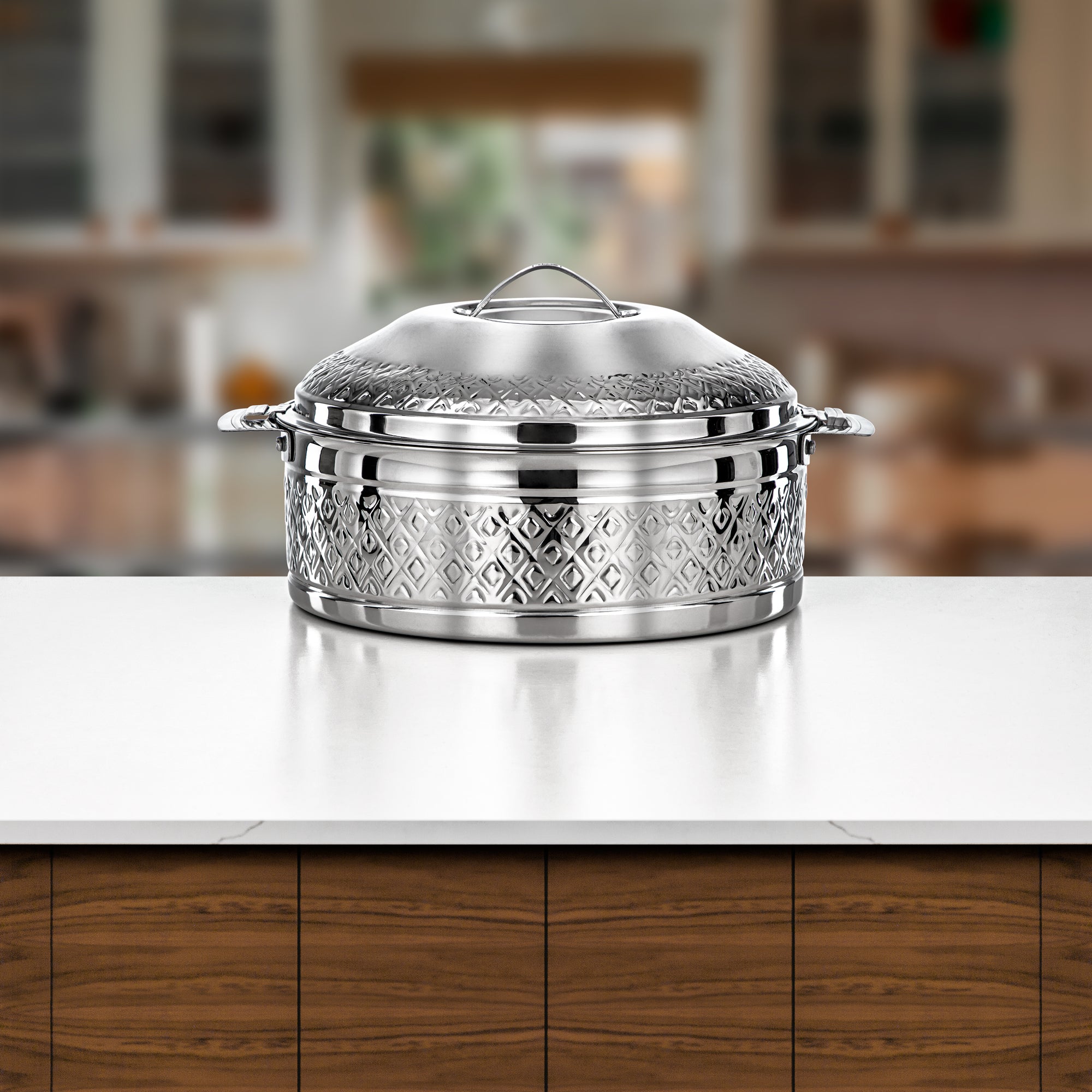 Almarjan Hot Pot Set 4 Pieces Mirror Finish – Zahra Collection