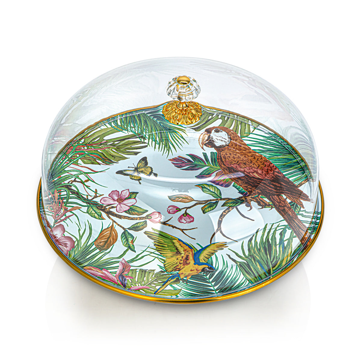 Assiette à gâteau en émail Collection Tohfa Almarjan 30 CM - 287421044