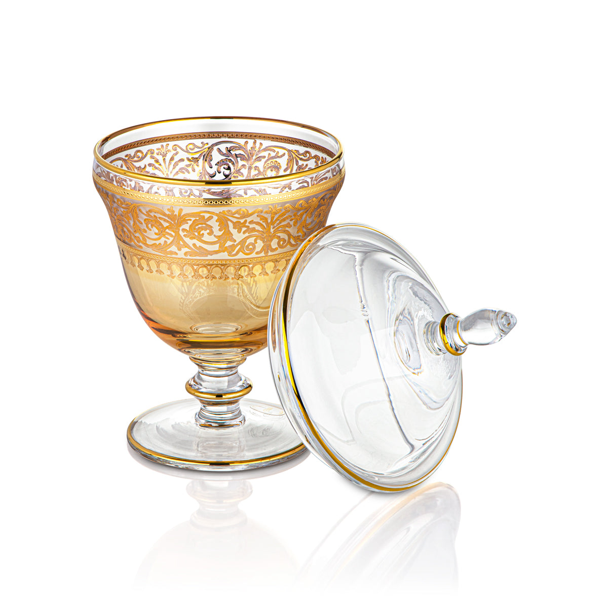 Bonbonnière en verre Combi 10 CM G917ZS-11/27/200