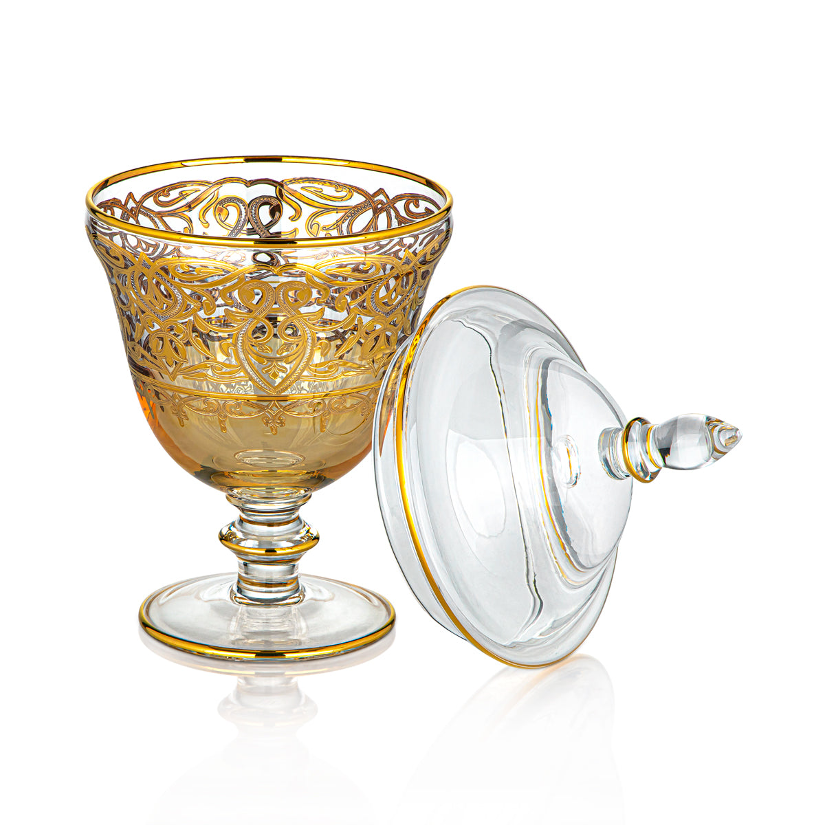 Bonbonnière en verre Combi 10 CM G955Z-11/27/200