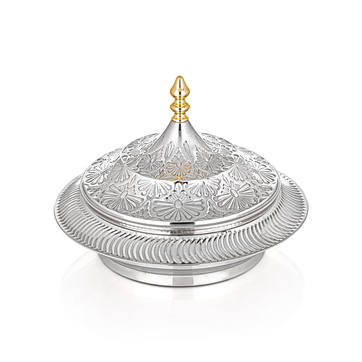 Marmite Almarjan 25 CM Laiton Argenté - MD-2938D
