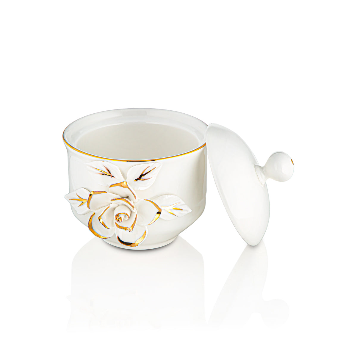 Ensemble de 2 brûleurs d'encens en porcelaine Almarjan - PAS1770335