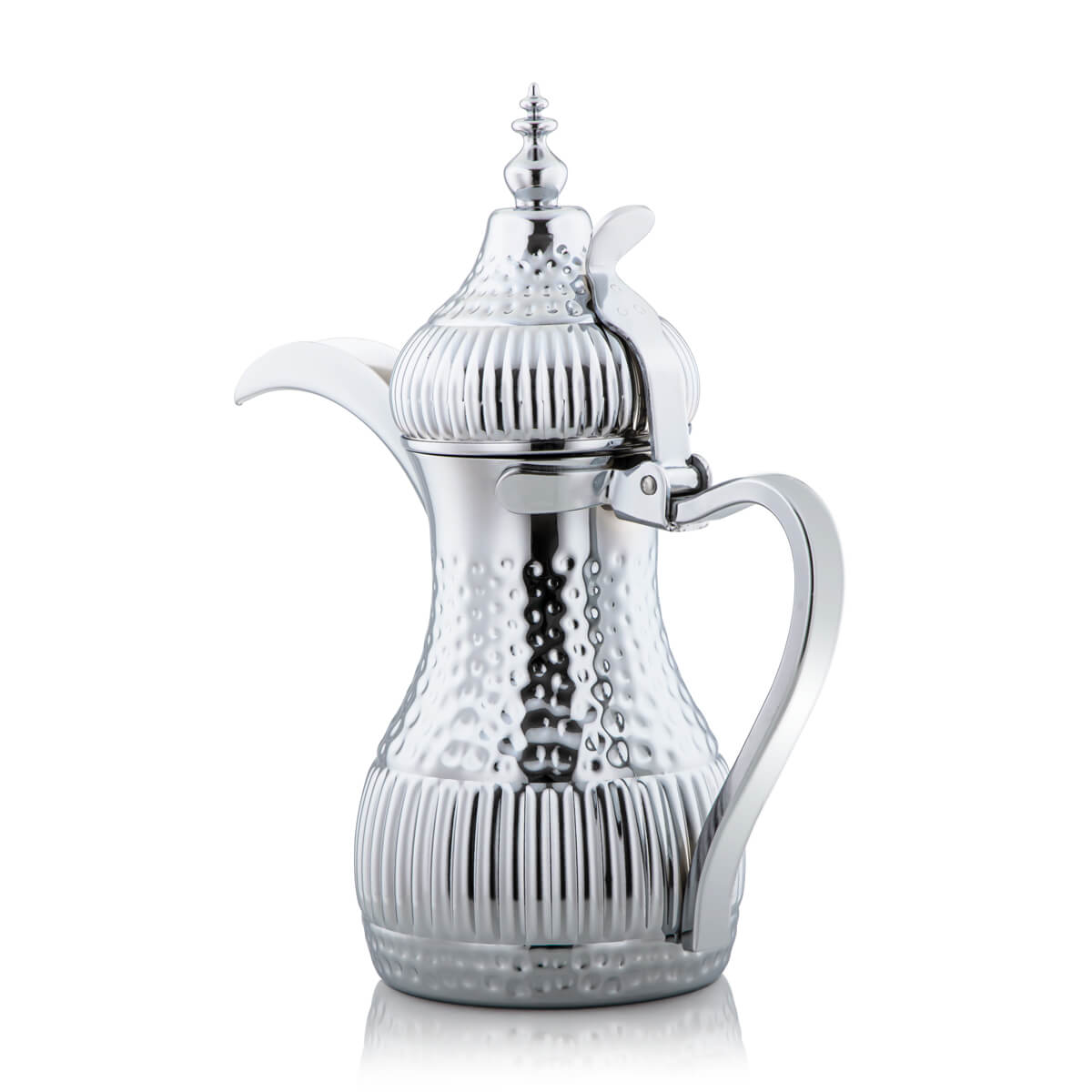 Almarjan 1.5 Liter Stainless Steel Dallah Silver - STS0010722