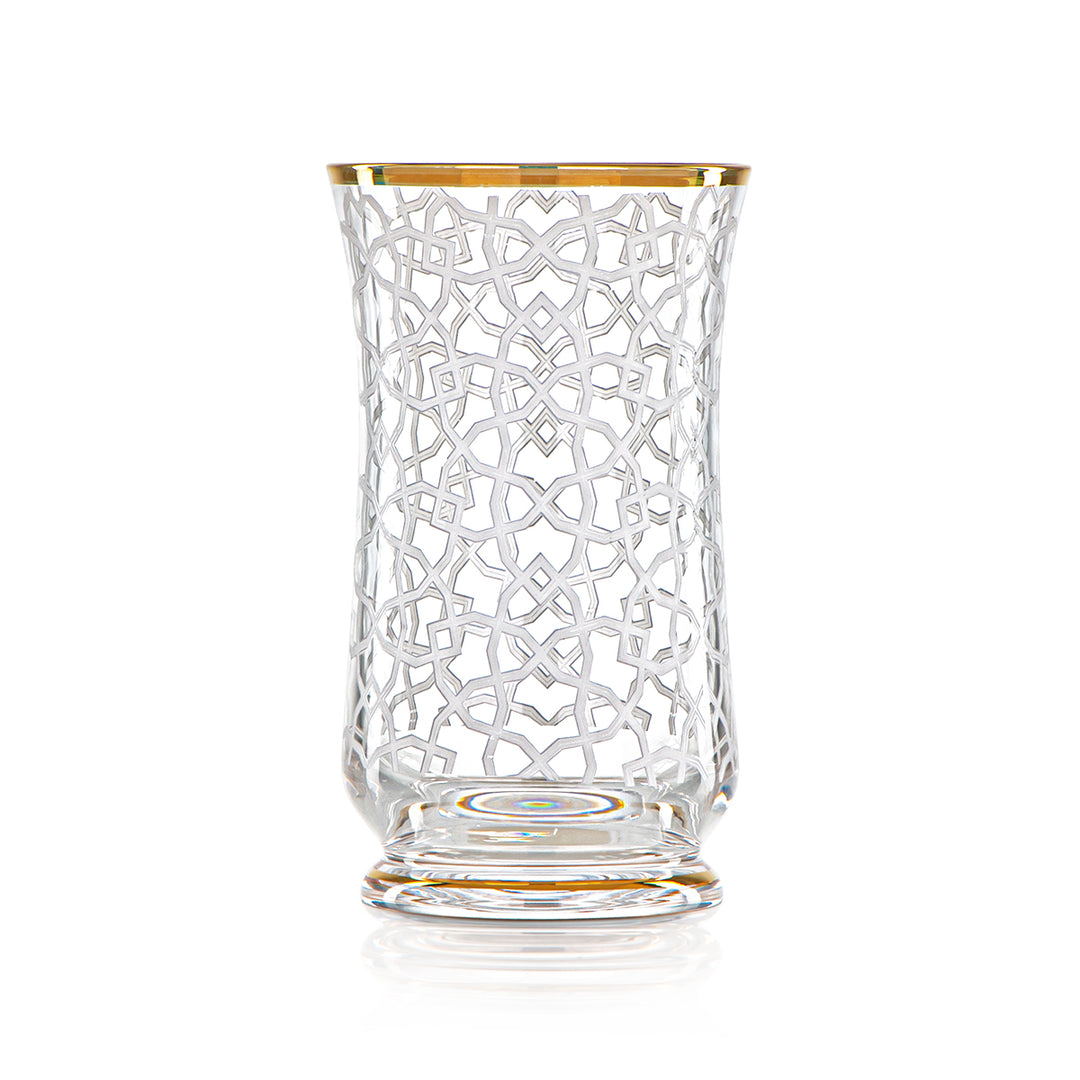 Almarjan 250 ML Glass Water Cup - 1102B-HEX