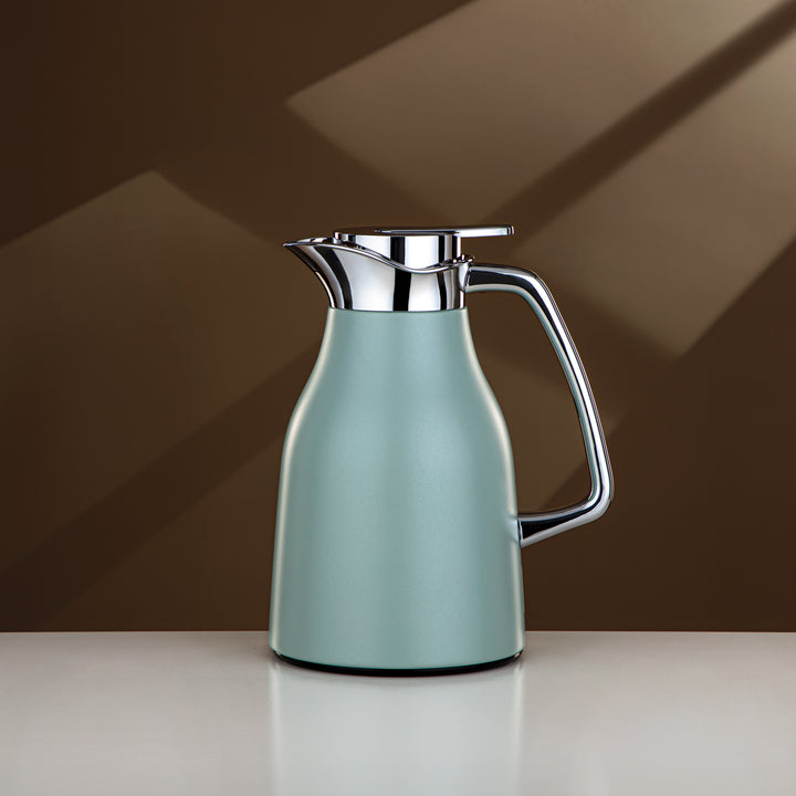 Almarjan 0.7 Liter Vacuum Flask Matt Green & Silver - RGC-0700Q405YZC