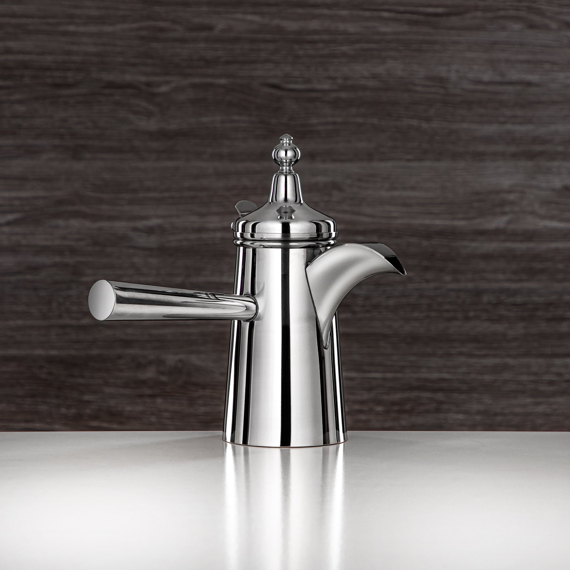 مدفئة قهوة المرجان ستانلس ستيل 18oz – براري (مقبض ستيل)