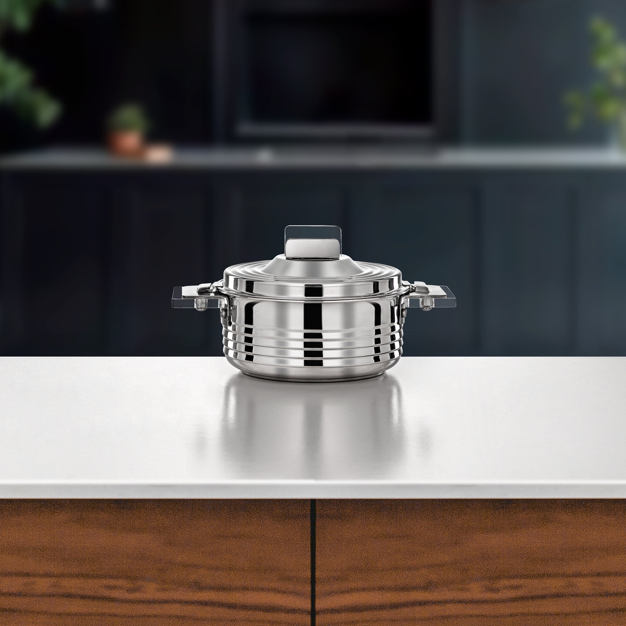 المرجان مهرة حرارات 1 لتر فضي (H25P3)