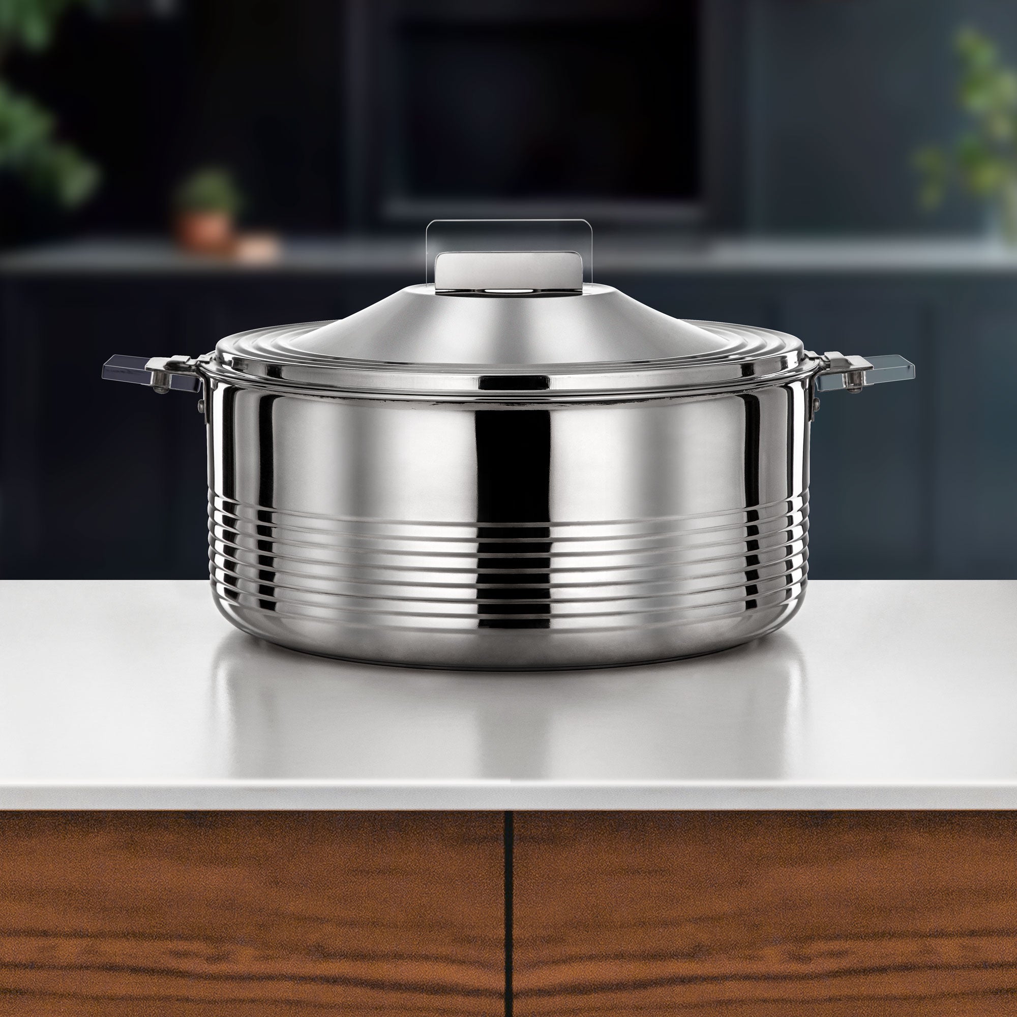 المرجان مهرة حرارات 10 لتر فضي (H25P3)