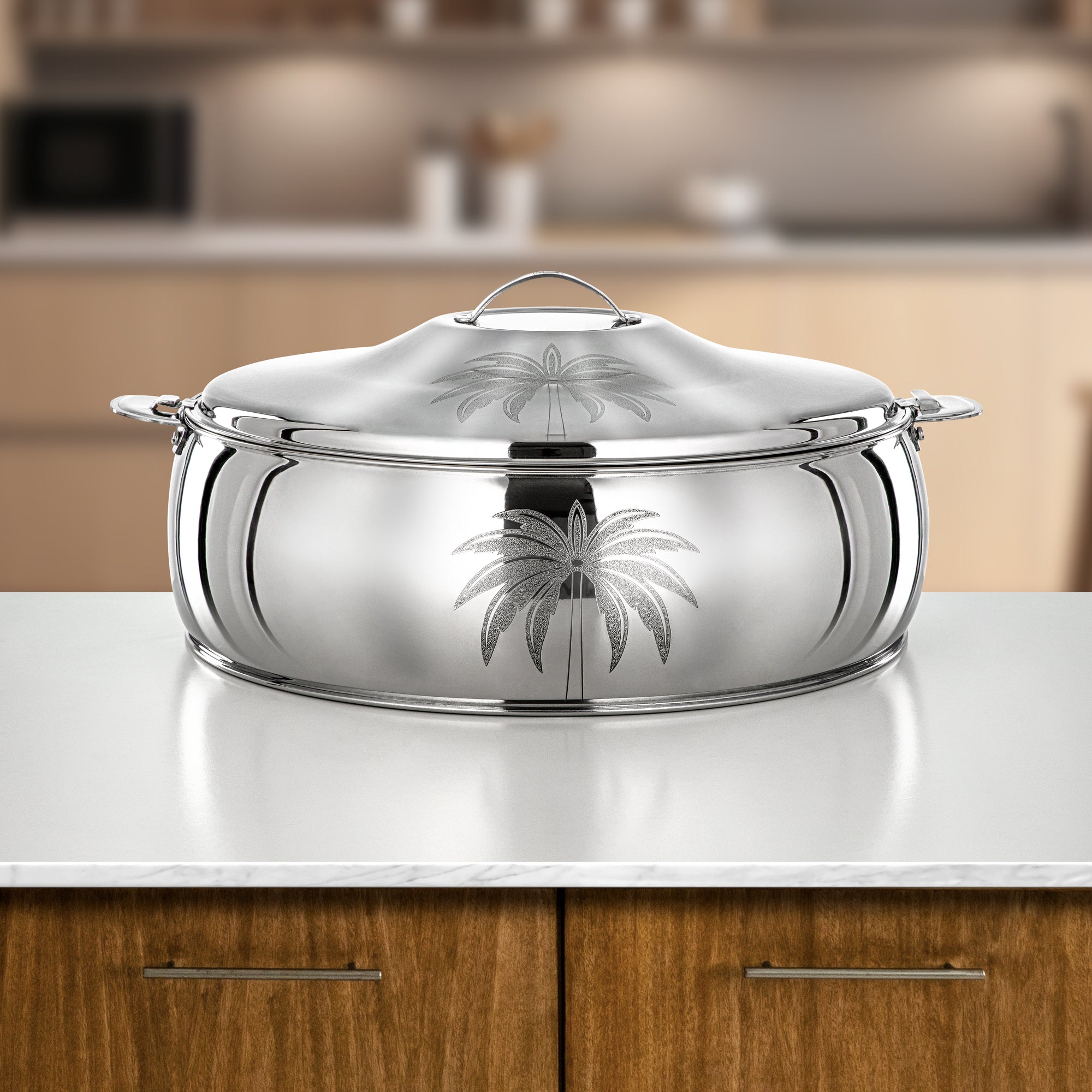 Almarjan Noor Hot Pot 40cm Silver