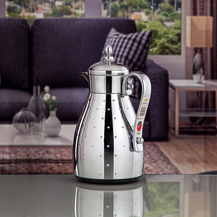 Almarjan 0.6 Liter Vacuum Flask Silver - VAF0010332