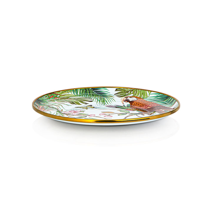 Almarjan 20 CM Tohfa Collection Enamel Plate - 287421075