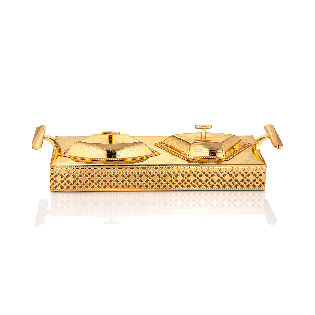 Almarjan 2 Section Candy Set Gold - HT210731