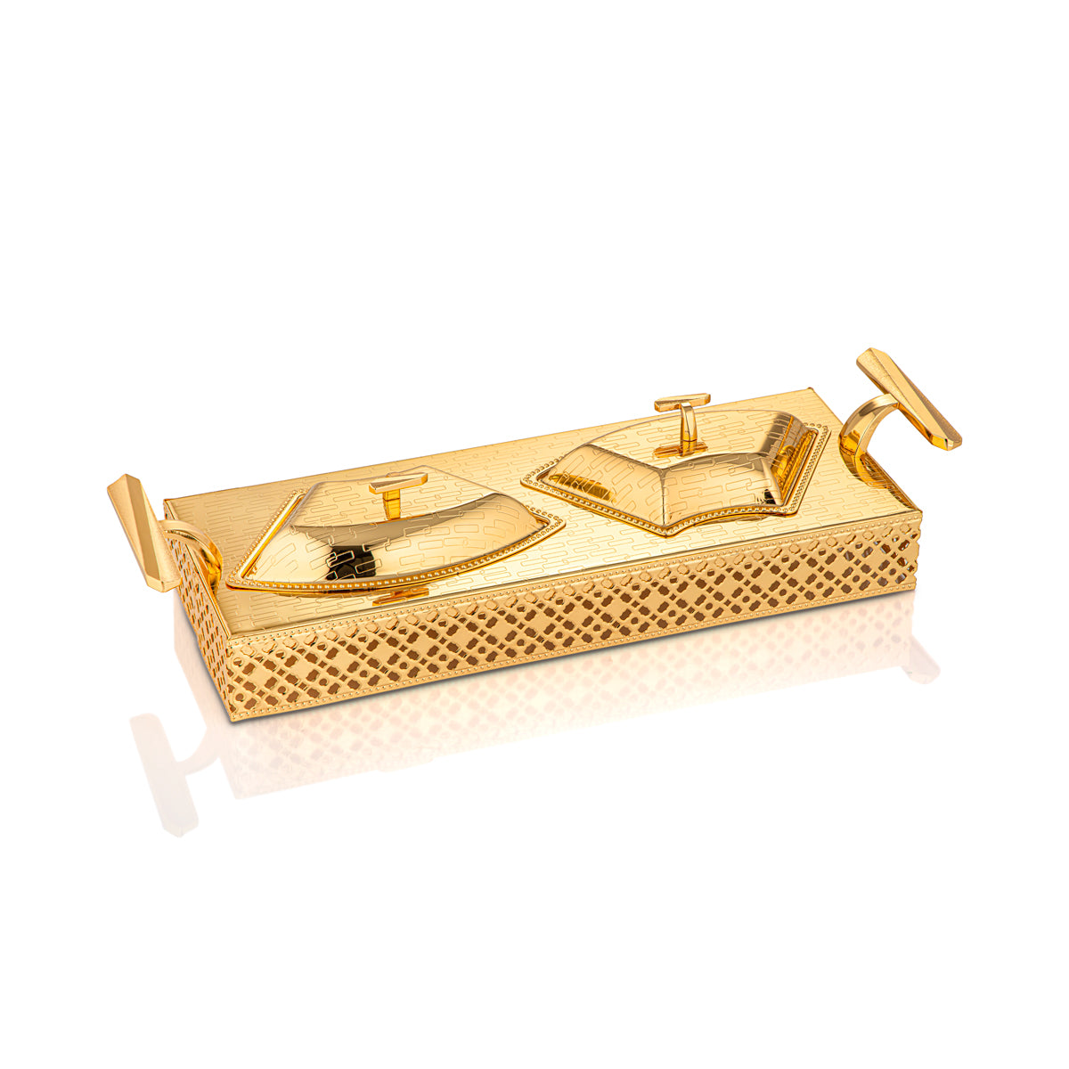 Almarjan 2 Section Candy Set Gold - HT210731