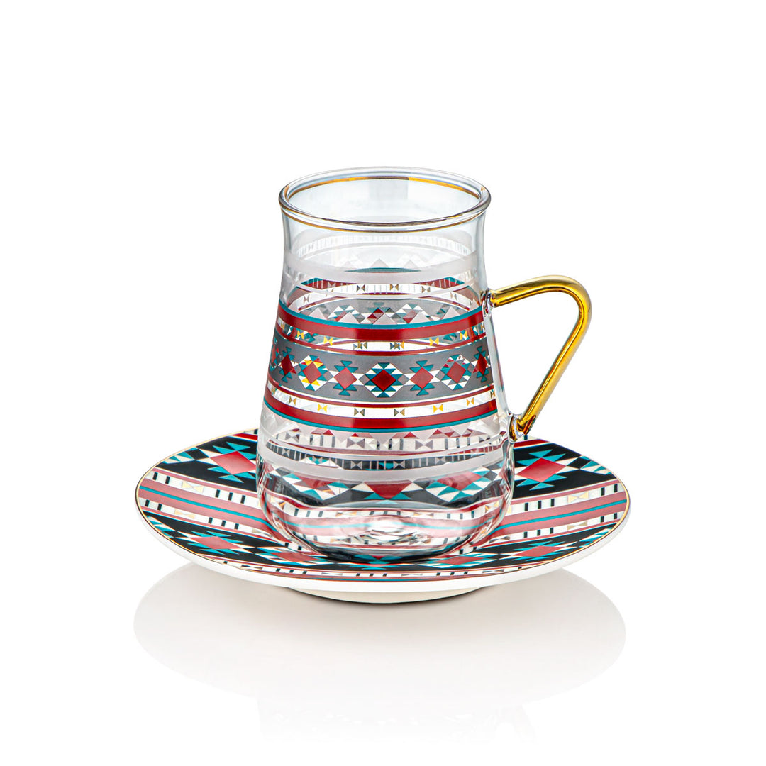Ensemble de 6 tasses à thé de la collection Fonon d'Almarjan - 7645