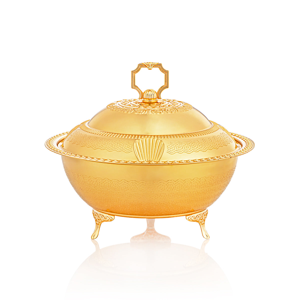 Almarjan 23 CM Sadaf Collection Date Bowl Gold - RB4432L-G