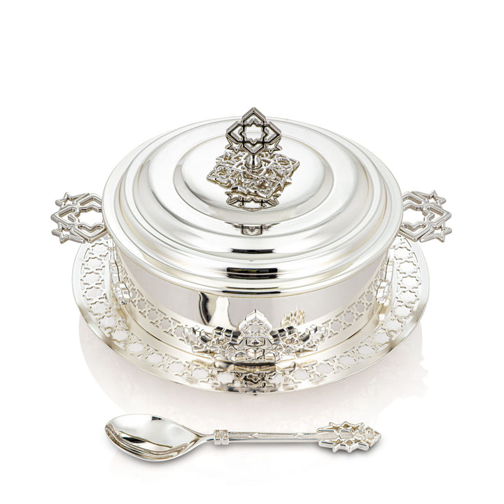 Almarjan 3500 ML Deluxe Hot Pot Argent - S13-002M