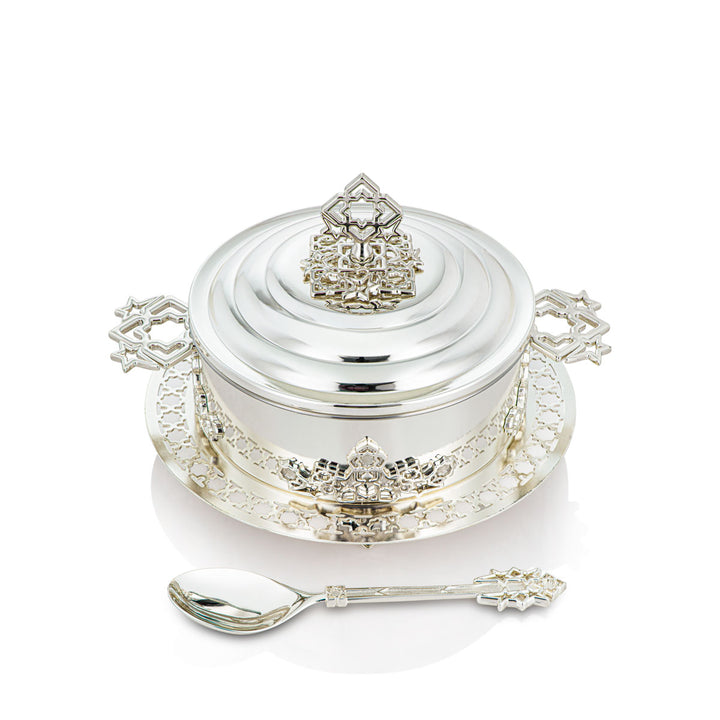 Almarjan 1000 ML Deluxe Hot Pot Argent - S13-002XS