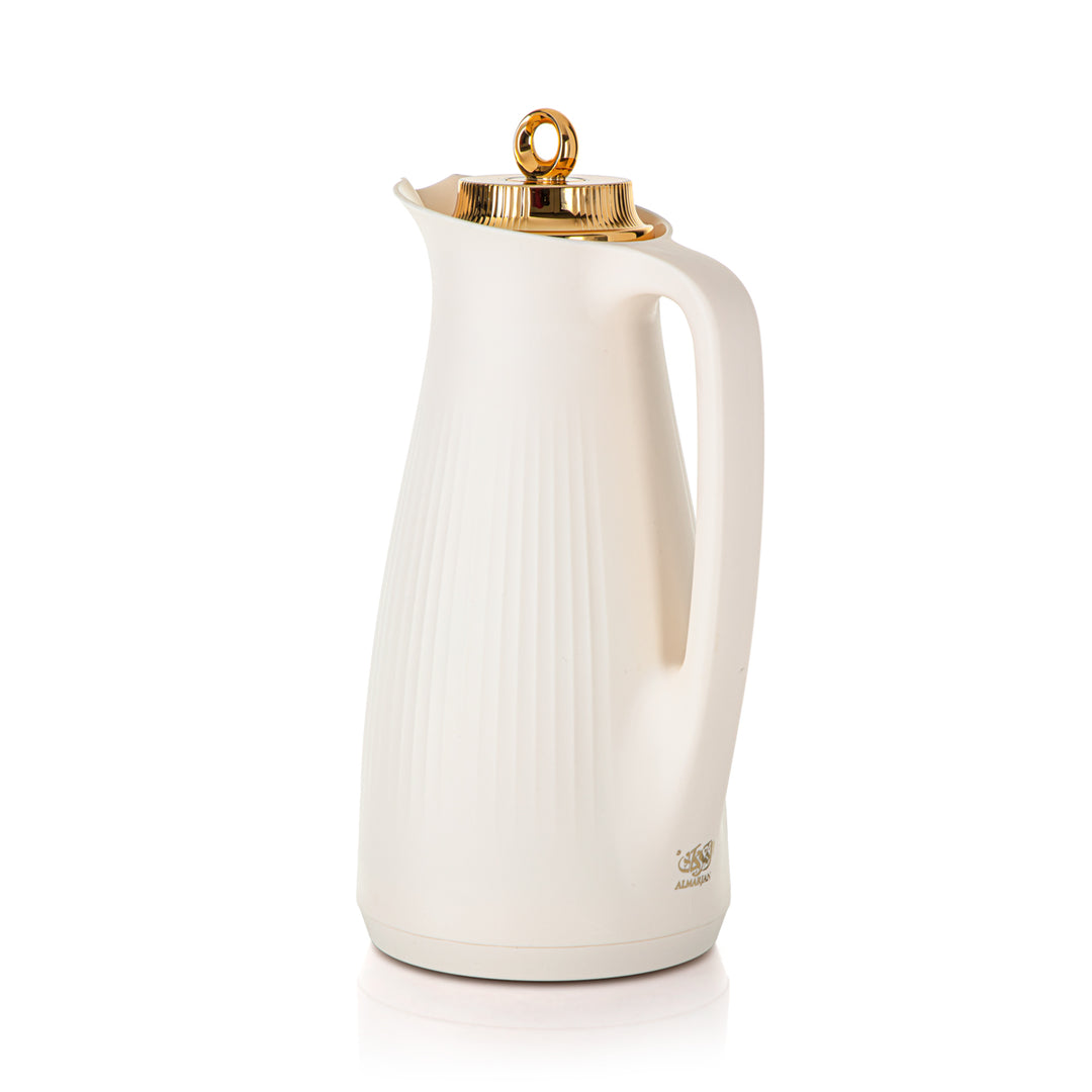 Almarjan 1 Liter Vacuum Flask Ivory - 2D927-100 IV/G