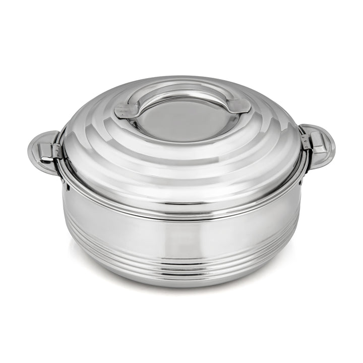 Almarjan 2500 ML Casa Collection Marmite en Acier Inoxydable Argent - STS0290270