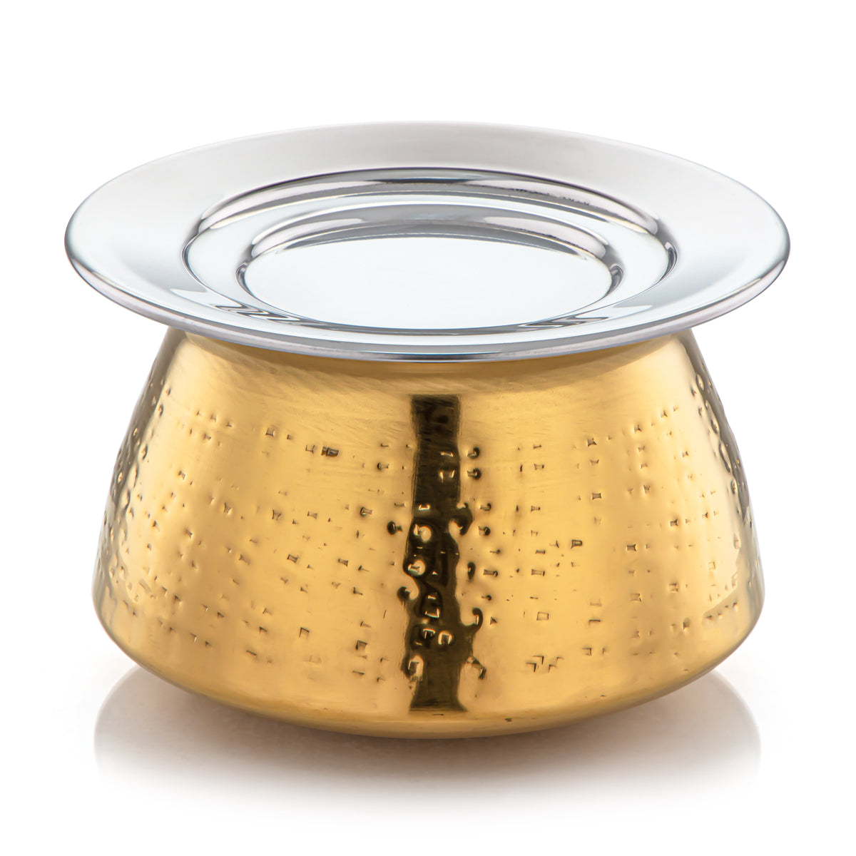 Almarjan 13 CM Stainless Steel Sweet Bowl Gold - STS0292755