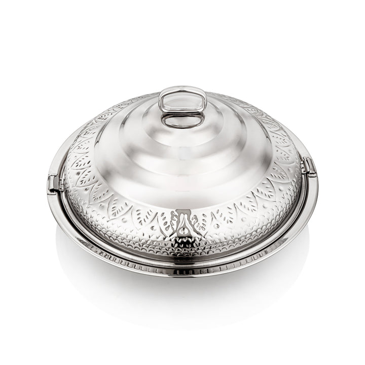 Almarjan 45 CM Abraj Collection Stainless Steel Hot Pot Silver - H22M59