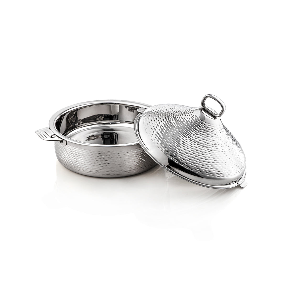 Almarjan 30 CM Abeer Collection Stainless Steel Hot Pot Silver - H21M53 Lock