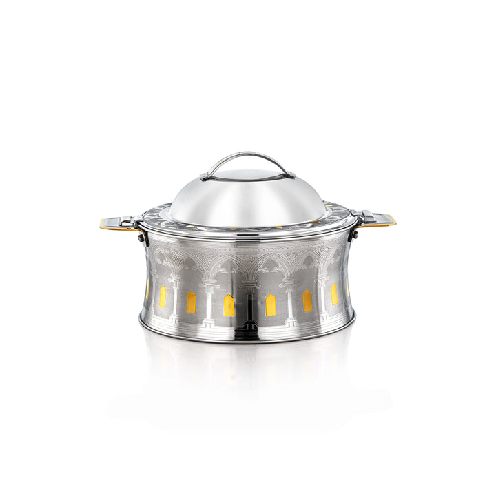 Almarjan 25 CM Reem Collection Marmite Inox Argent &amp; Or - H22EPG6