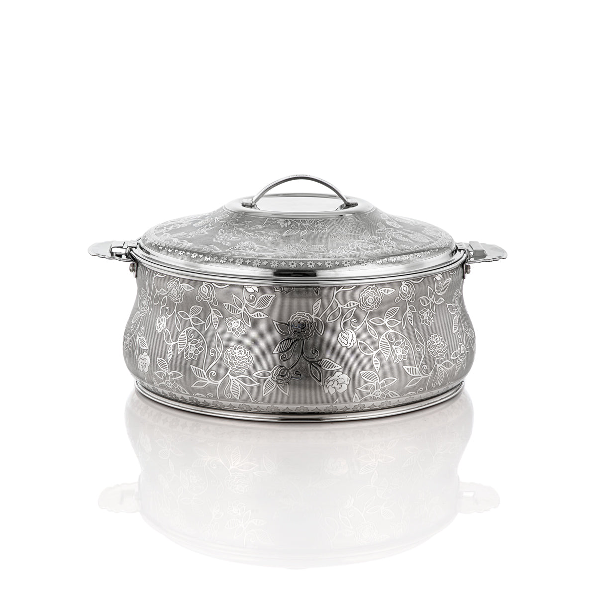 Almarjan 30 CM Collection Boshra Marmite Inox Argenté - H23E15