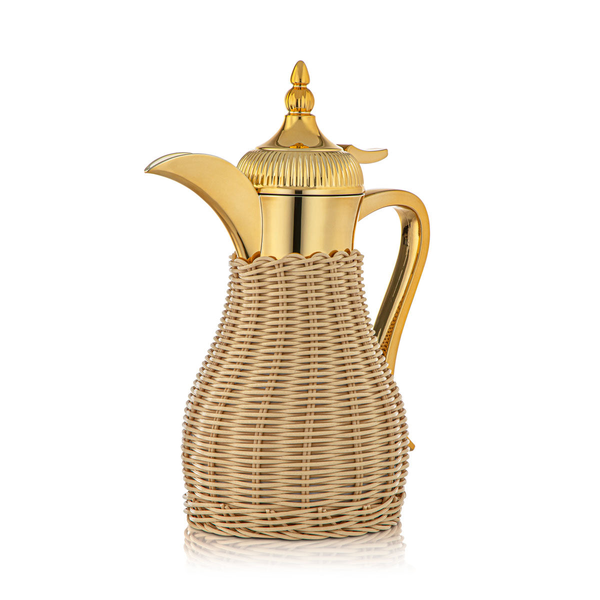 Almarjan 1 Liter Rattan Collection Vacuum Flask - VAF0010295