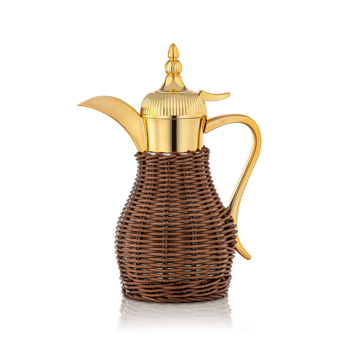 Almarjan 0.6 Liter Rattan Collection Vacuum Flask - VAF0010300