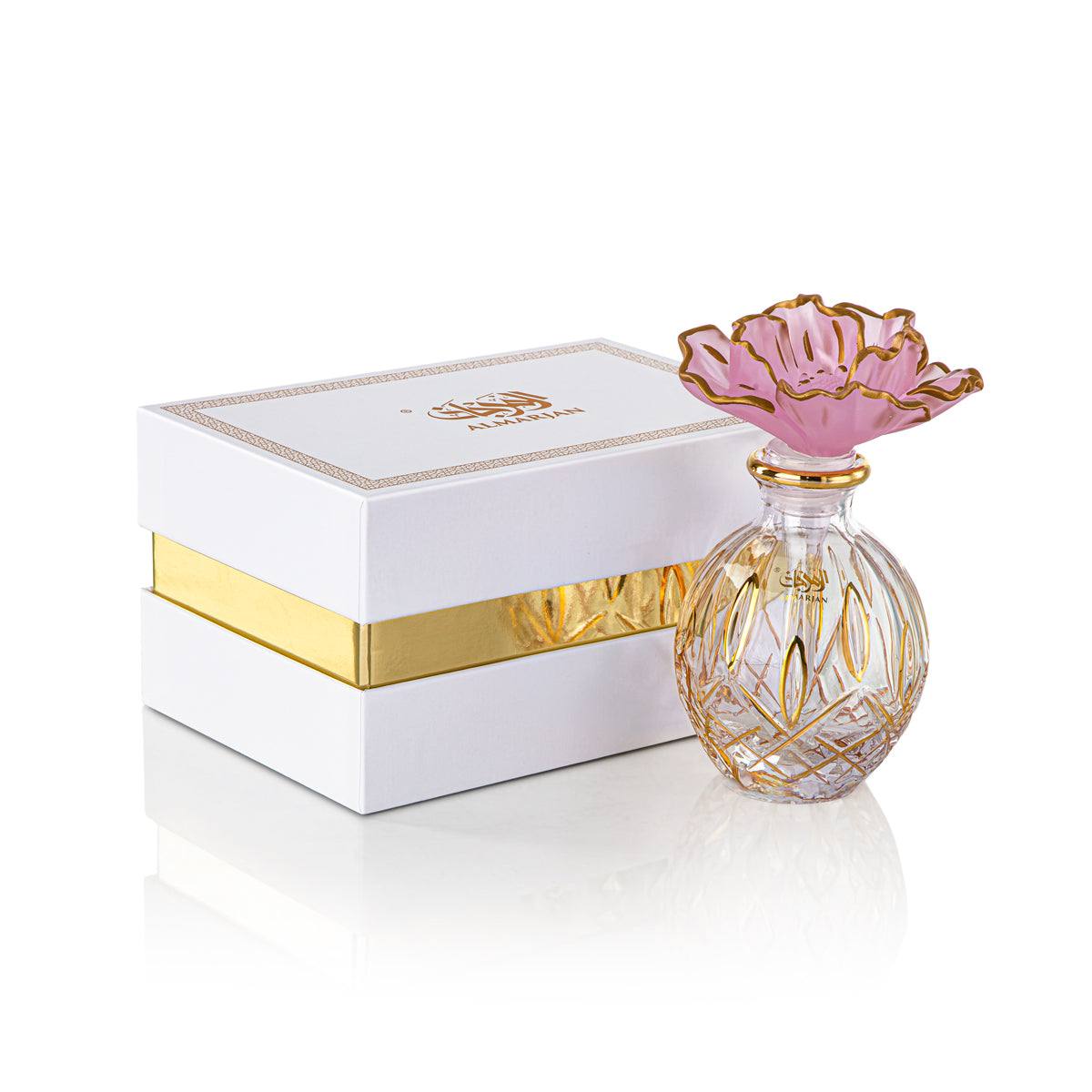 Almarjan 11 Tola Perfume Bottle - VR-HAM003-PG Pink