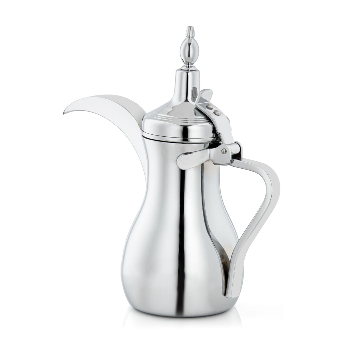 ALMARJAN 1.5 Liter Stainless Steel Dallah Silver K0874C48